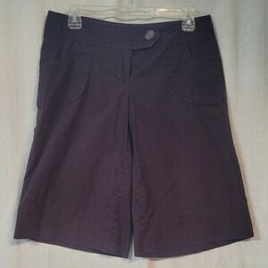 Y2k Brown Wide Legged Capri Cropped Pants, size 3/4 Boho Indie